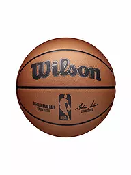 WILSON | Balón de Baloncesto Oficial NBA | Marrón