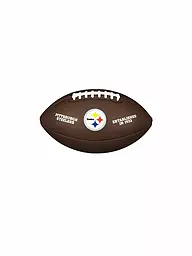 WILSON | Balón de Fútbol Americano NFL con Licencia Pittsburgh Steelers | Marrón