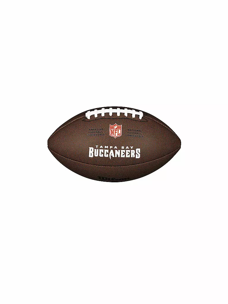 WILSON | Balón de fútbol americano NFL con licencia Tampa Bay Buccaneers | Marrón