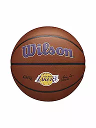 WILSON | Basketball NBA Team Composite Los Angeles Lakers | Marrón