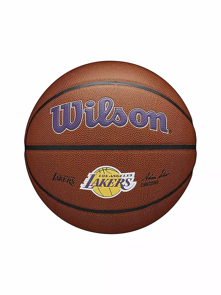 WILSON | Basketball NBA Team Composite Los Angeles Lakers | Marrón
