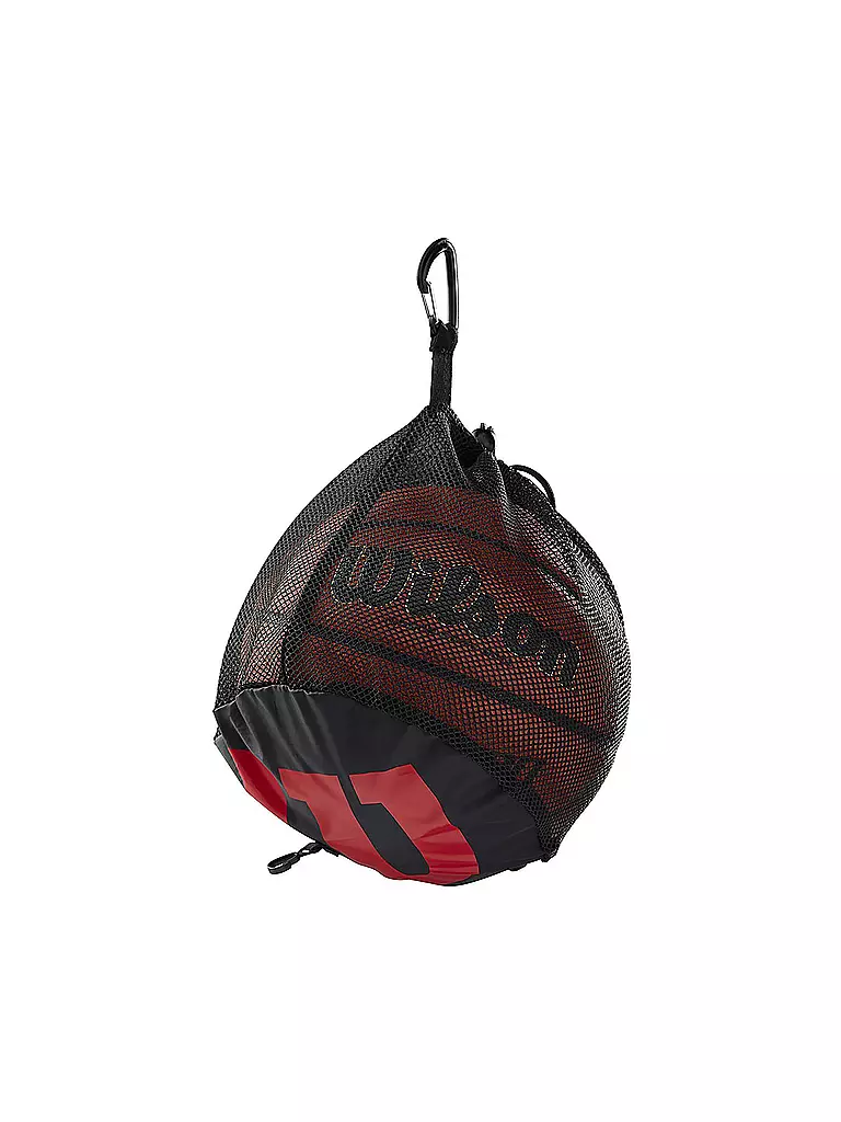 WILSON | Bolsa de baloncesto para 1 balón | Negro