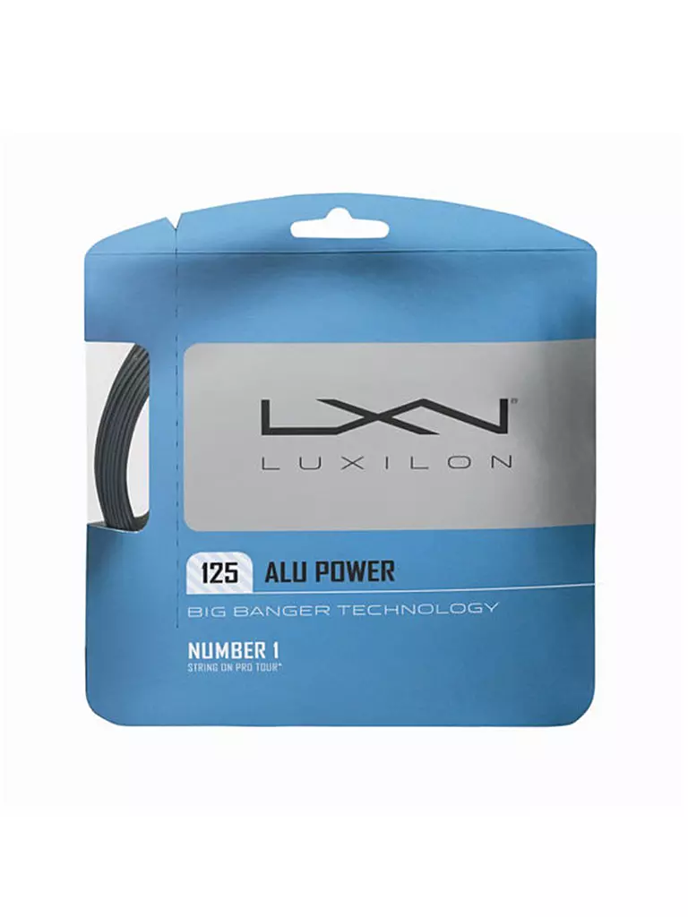 WILSON | Cuerda de tenis Alu Power 12.2m | Plata