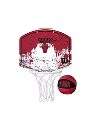 WILSON | NBA Team Mini Hoop Basketballkorb Chicago Bulls | Rojo