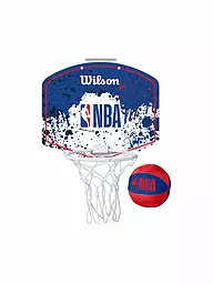 WILSON | NBA Team Mini Hoop Basketballkorb Los | Azul