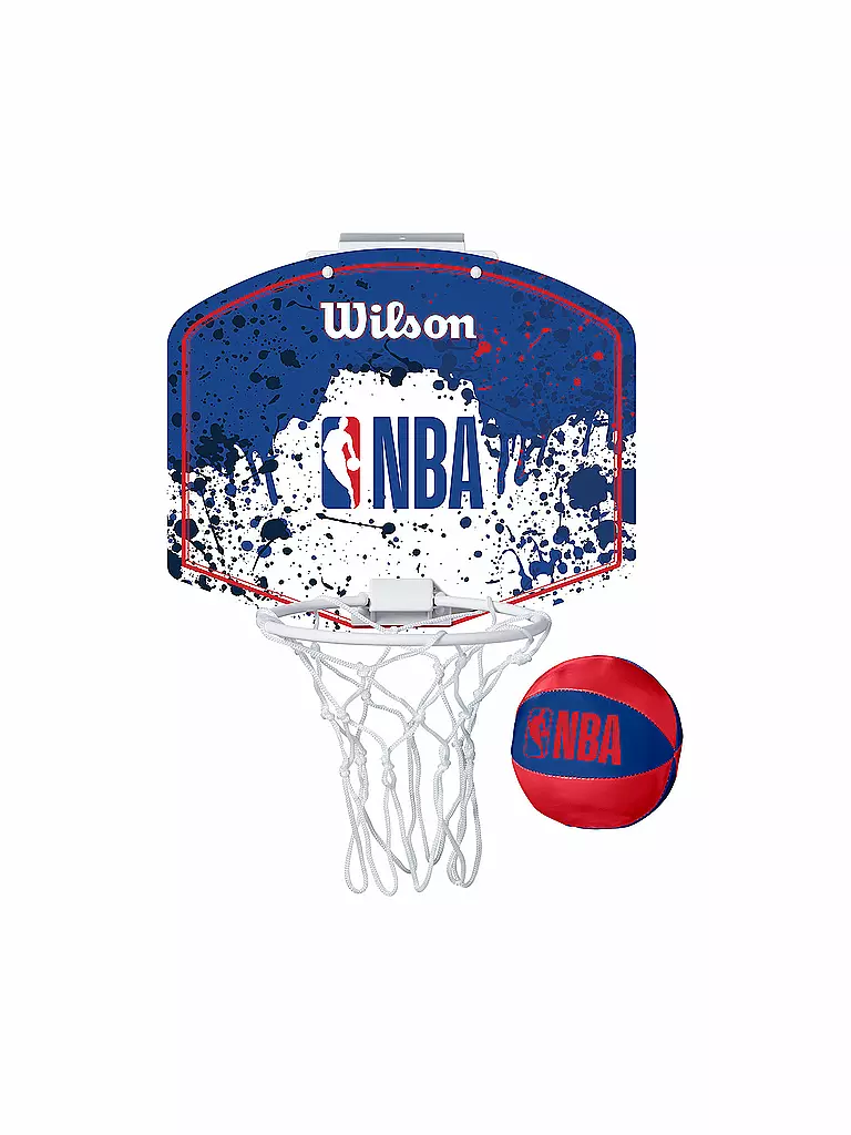 WILSON | NBA Team Mini Hoop Basketballkorb Los | Azul