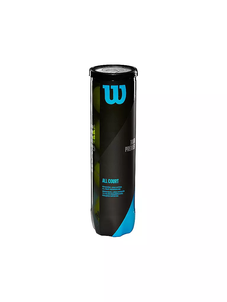 WILSON | Pelotas de tenis Tour Premier All Court, bote de 4 |