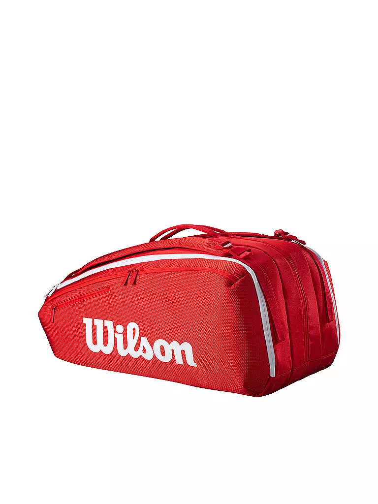 WILSON | Raquetero Super Tour Red Collection 12 raquetas |
