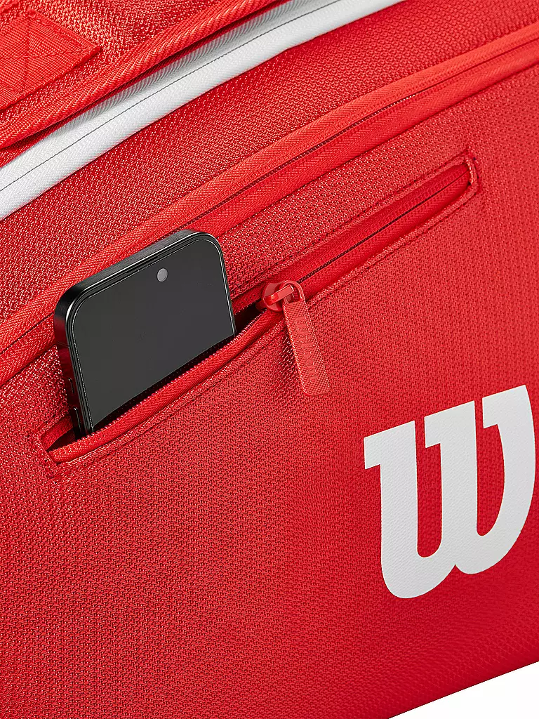 WILSON | Raquetero Super Tour Red Collection 12 raquetas |