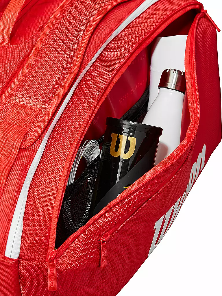 WILSON | Raquetero Super Tour Red Collection 12 raquetas |