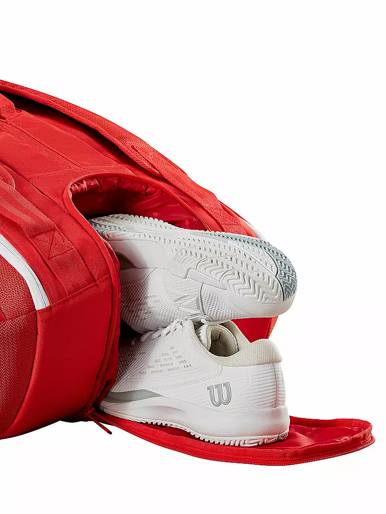 WILSON | Raquetero Super Tour Red Collection 12 raquetas |