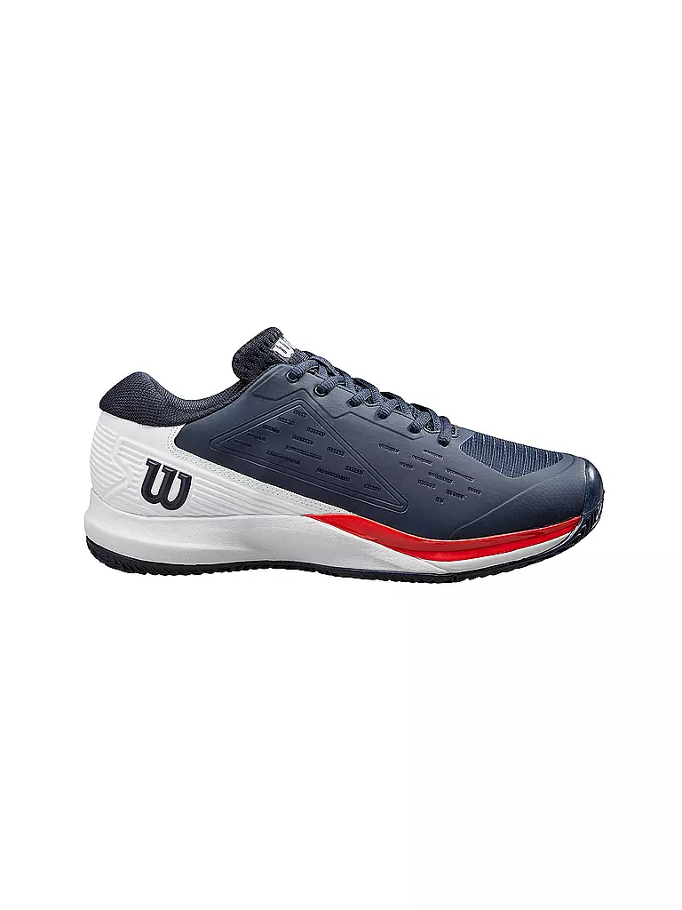 WILSON | Zapatillas de tenis para hombre Rush Pro Ace Clay | Azul oscuro