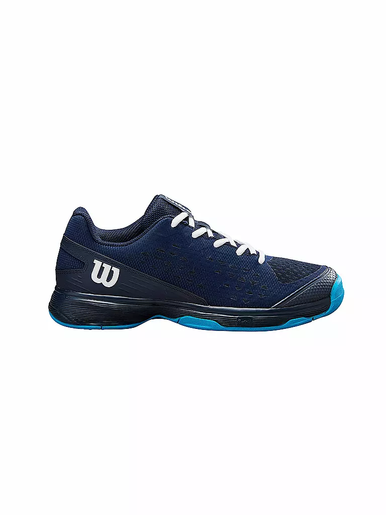 WILSON | Zapatillas de tenis para niños Rush Pro Lite | Azul oscuro