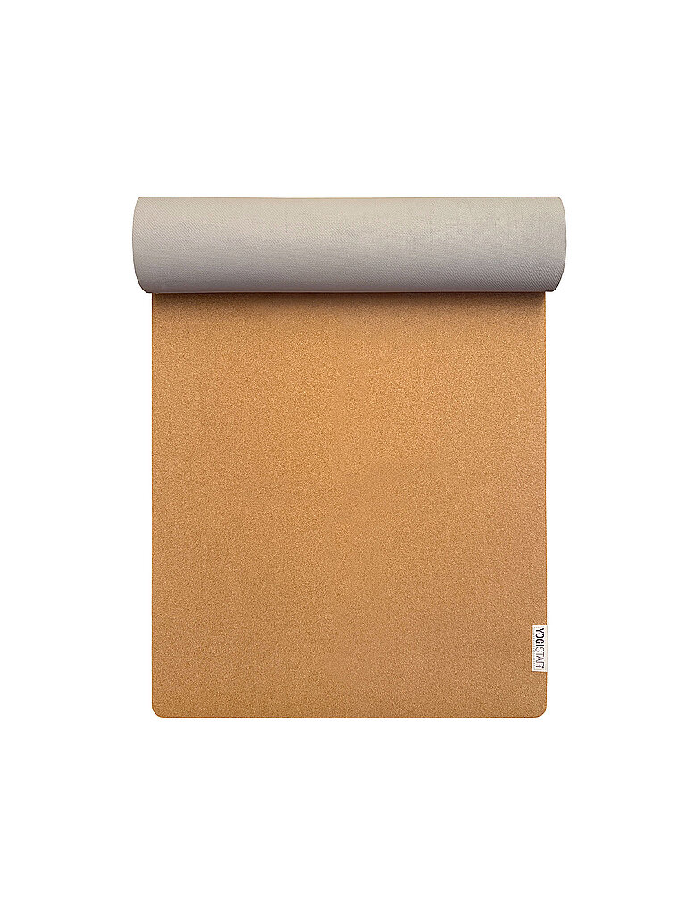 Esterilla de yoga yogimat® cork nature beige
