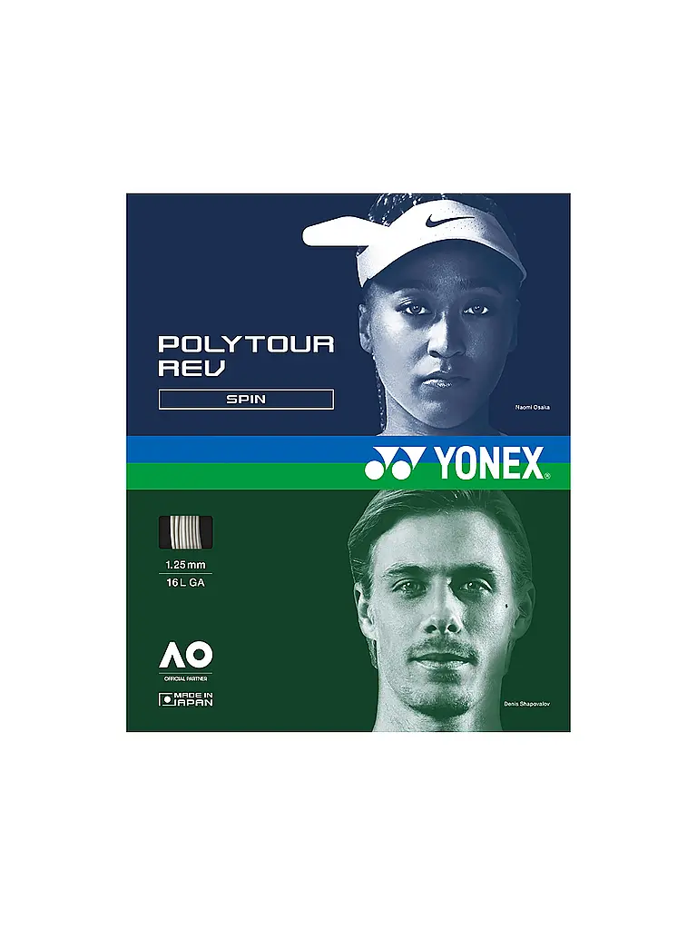 YONEX | Cuerda de tenis Poly Tour Rev | 