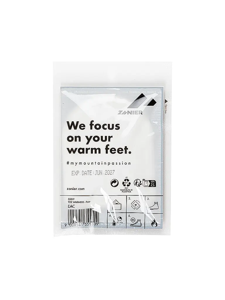 ZANIER | Calentadores de dedos | Blanco