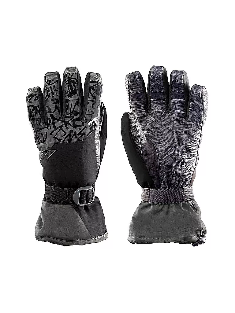 ZANIER | Guantes de esquí para hombre Gap.STX | Negro