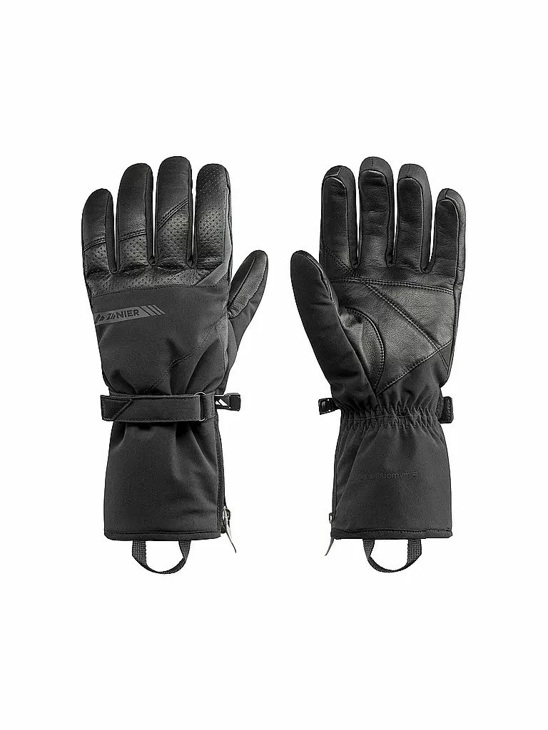 ZANIER | Guantes de esquí para hombre Gerlos.STX | Negro