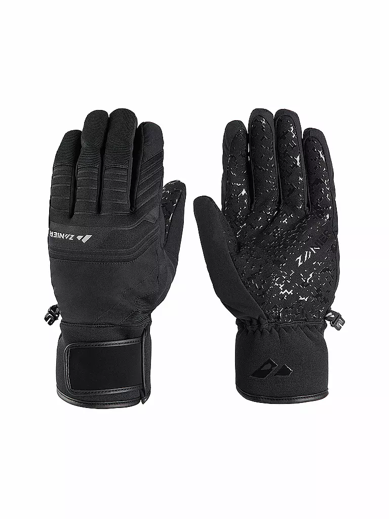 ZANIER | Guantes de esquí para hombre Park-STX | Negro