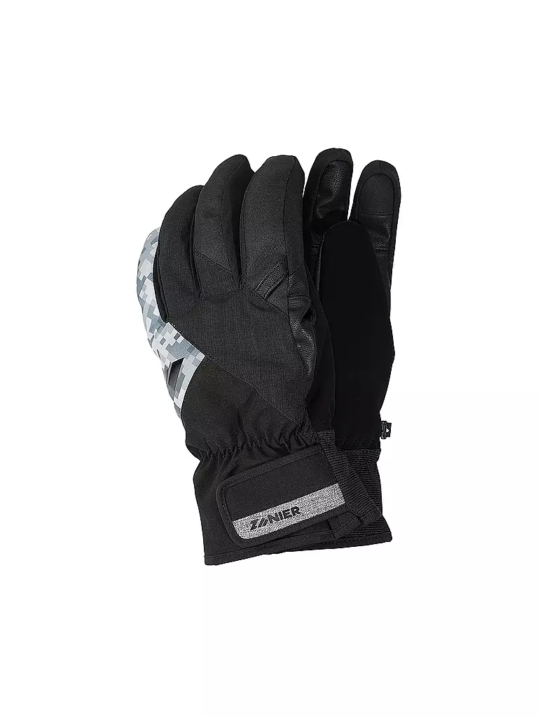 ZANIER | Guantes de esquí para hombre Saalbach GTX | Negro