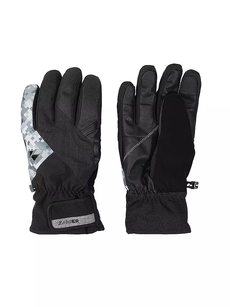 ZANIER | Guantes de esquí para hombre Saalbach GTX | Negro