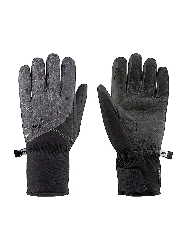 ZANIER | Guantes de esquí para mujer KAPRUN.GTX | Gris
