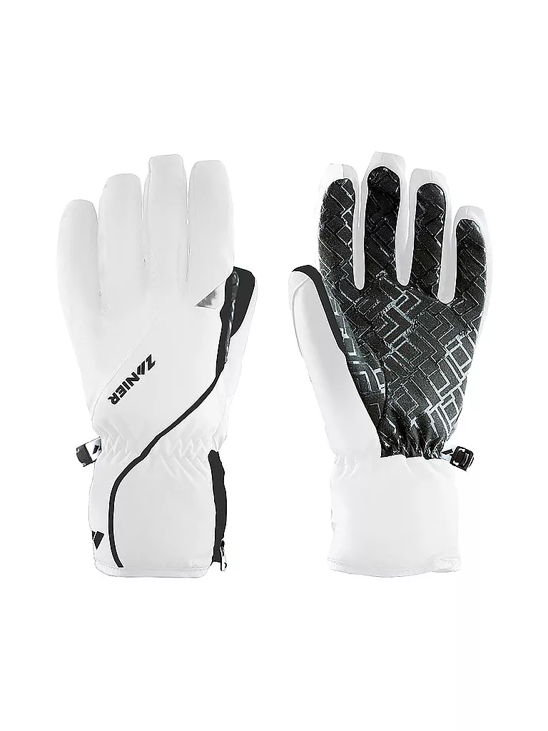 ZANIER | Guantes de esquí para mujer Seefeld.STX | Blanco