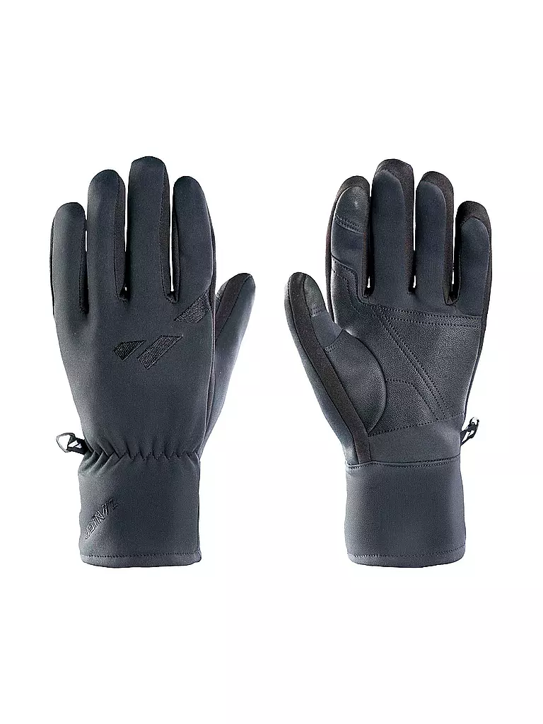 ZANIER | Guantes de mujer Move Softshell | Negro