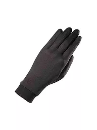 ZANIER | Guantes de seda Silk | Negro