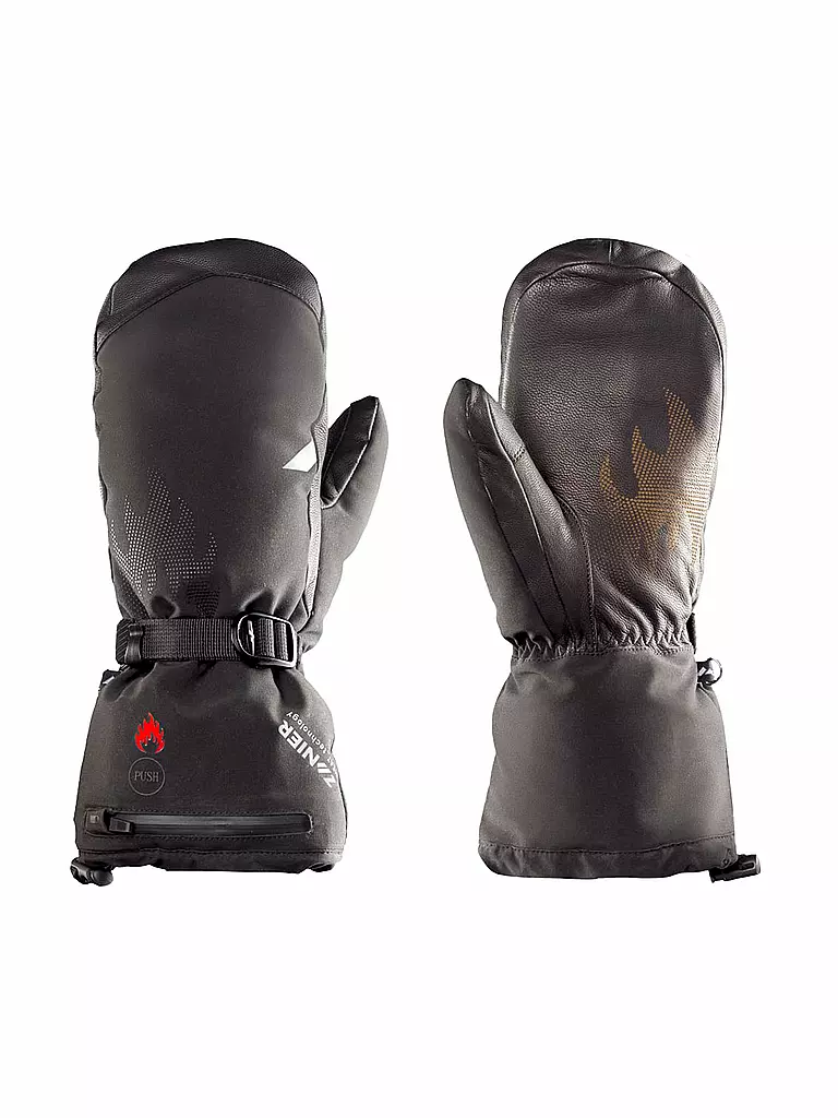 ZANIER | Manoplas de mujer Hot.stx con calefacción | Negro