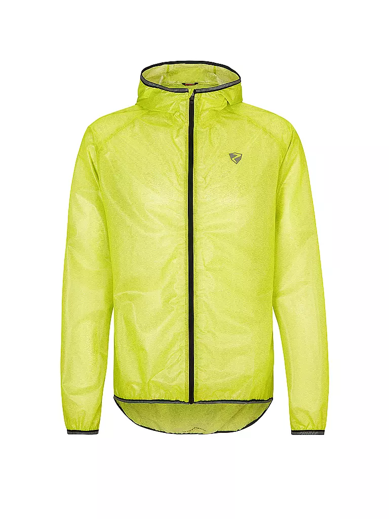 ZIENER | Chaqueta de lluvia con capucha Natius para hombre | Amarillo