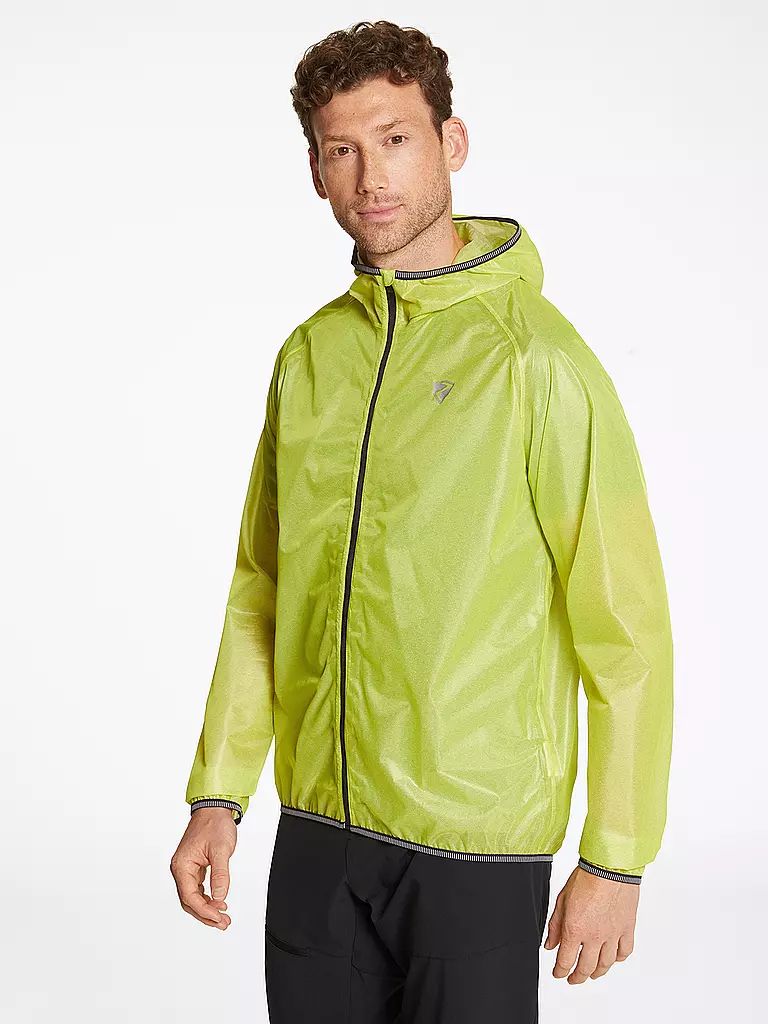 ZIENER | Chaqueta de lluvia con capucha Natius para hombre | 