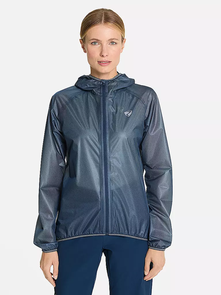 ZIENER | Chaqueta de lluvia para mujer Natina con capucha | 