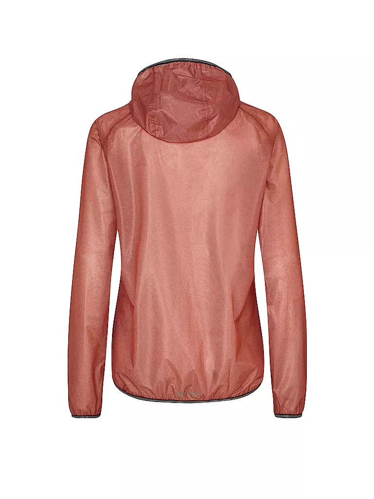 ZIENER | Damen Regejacke Natina Hoodie | Coral