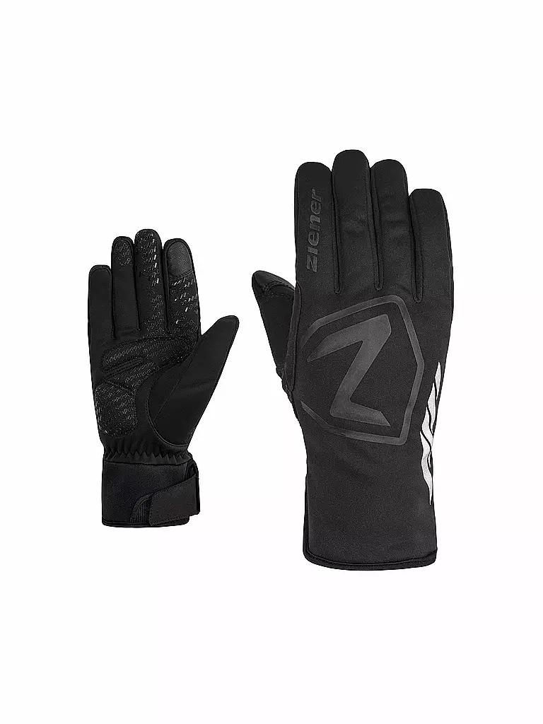 ZIENER | Guantes de ciclismo de invierno DAQUA AS® TOUCH | Negro