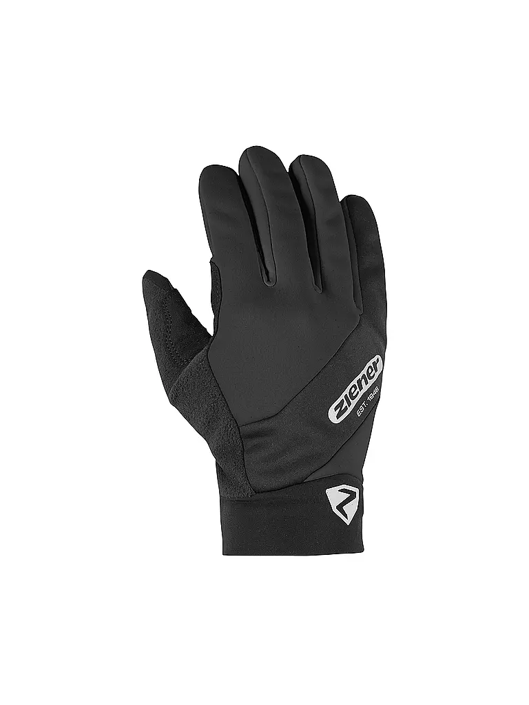 ZIENER | Guantes de ciclismo de invierno para hombre Darry WS Touch | Negro