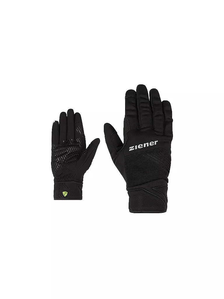 ZIENER | Guantes de ciclismo de invierno para hombre Dirich WE Touch | Negro