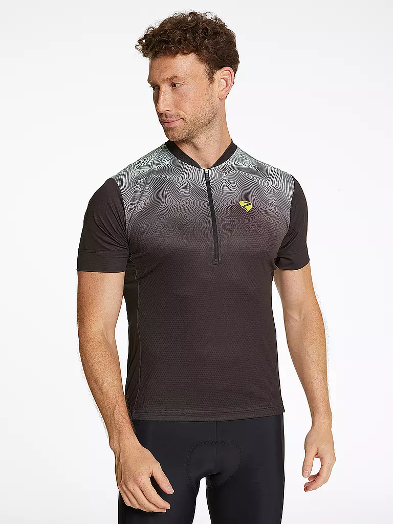 ZIENER | Herren Radtrikot Nemic HZ | Negro