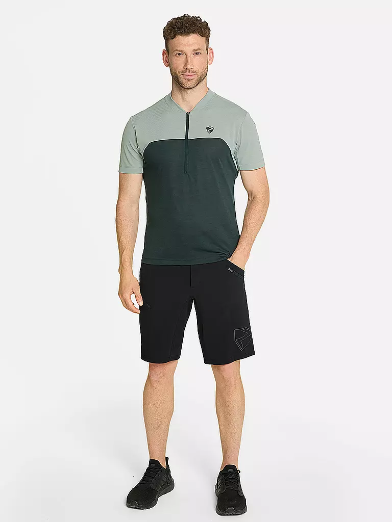 ZIENER | Maillot de ciclismo para hombre Narius | Verde oscuro