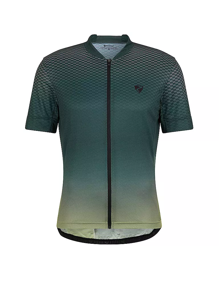 ZIENER | Maillot de ciclismo para hombre Nelete | Verde oscuro
