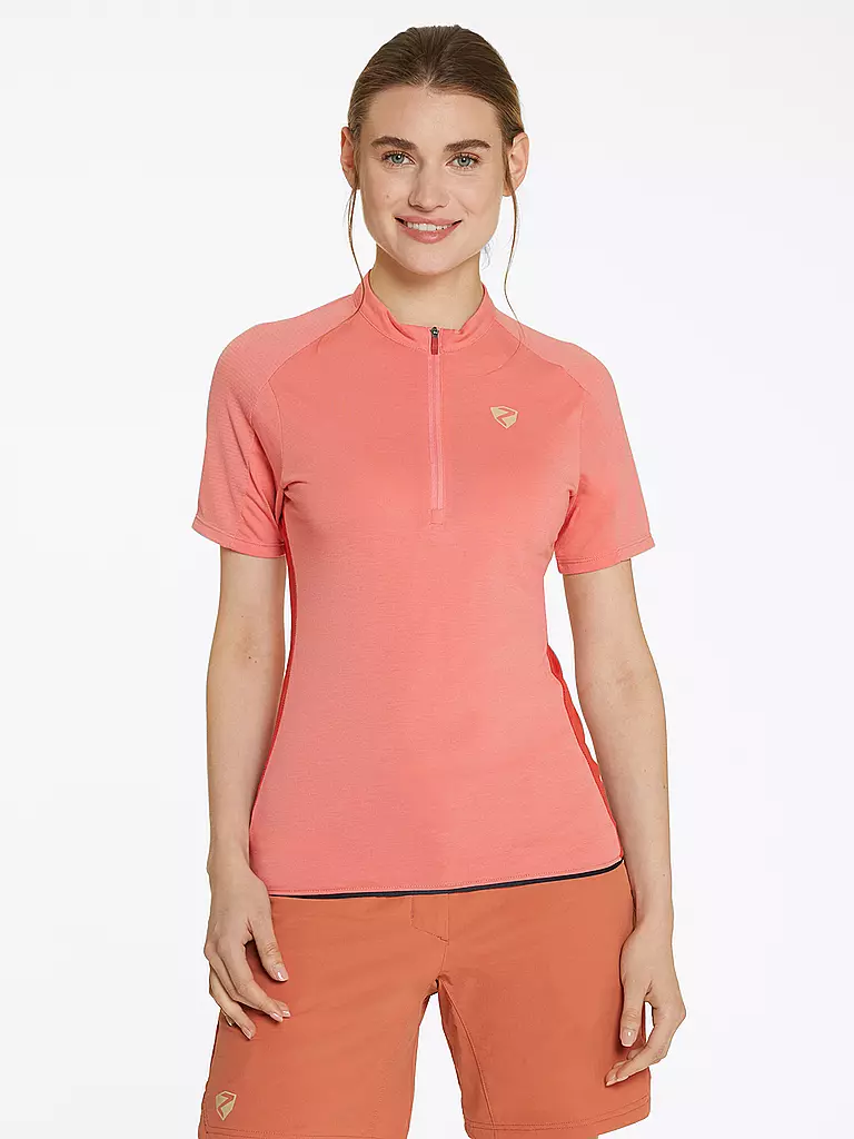 ZIENER | Maillot de ciclismo para mujer Naralina HZ | Coral
