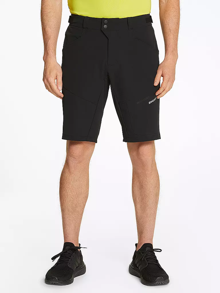 ZIENER | Pantalón corto de ciclismo para hombre Nelat X-Funktion | Negro