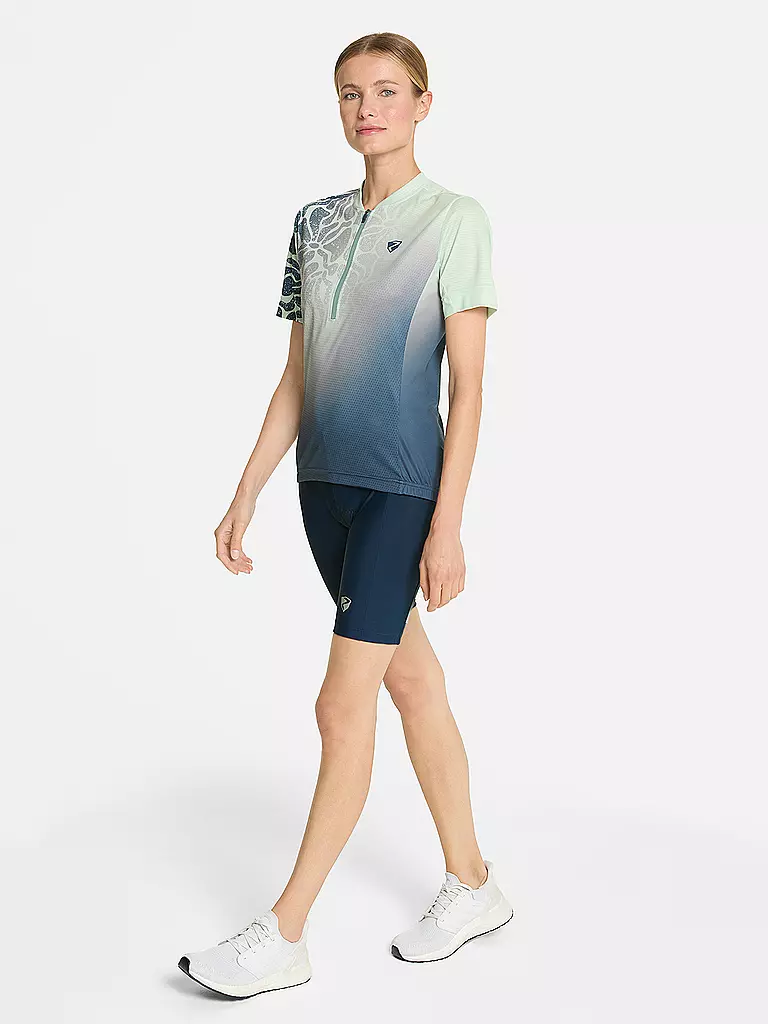 ZIENER | Pantalones cortos de ciclismo para mujer Nilea X-Function | Azul oscuro