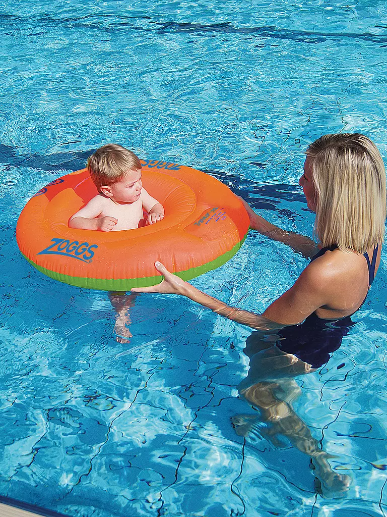 ZOGGS | Asiento entrenador hasta 12 meses | Naranja