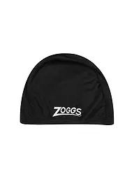 ZOGGS | Gorro de natación de poliéster | Negro